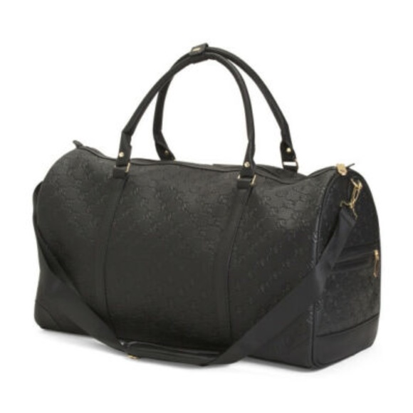 Adrienne Vittadini Bags Adrienne Vittadini Travel Bag Embossed Duffle Week Poshmark